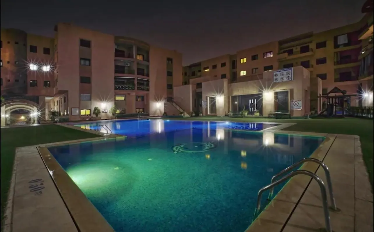 Apartment Magnifique Appart Avec Piscine, Wifi, Clim, Parking Marrakesh