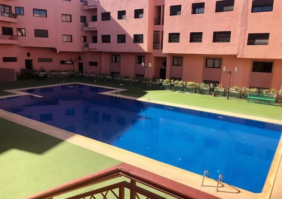 Magnifique Appart Avec Piscine, Wifi, Clim, Parking Marrakesh