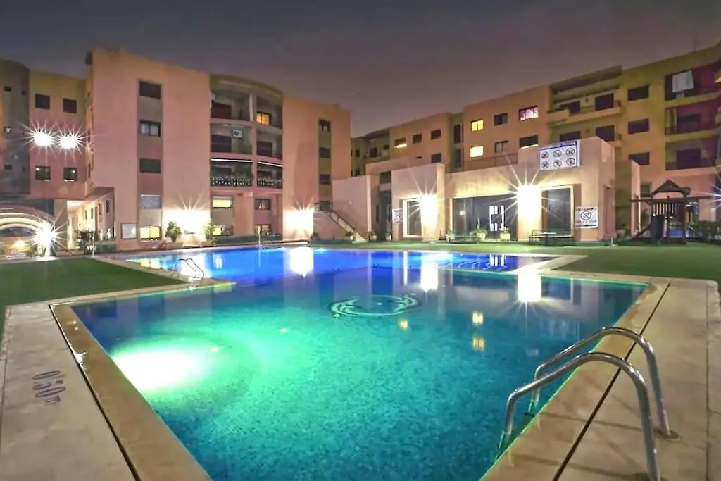 Magnifique Appart Avec Piscine, Wifi, Clim, Parking Marrakesh 0*,  Morocco