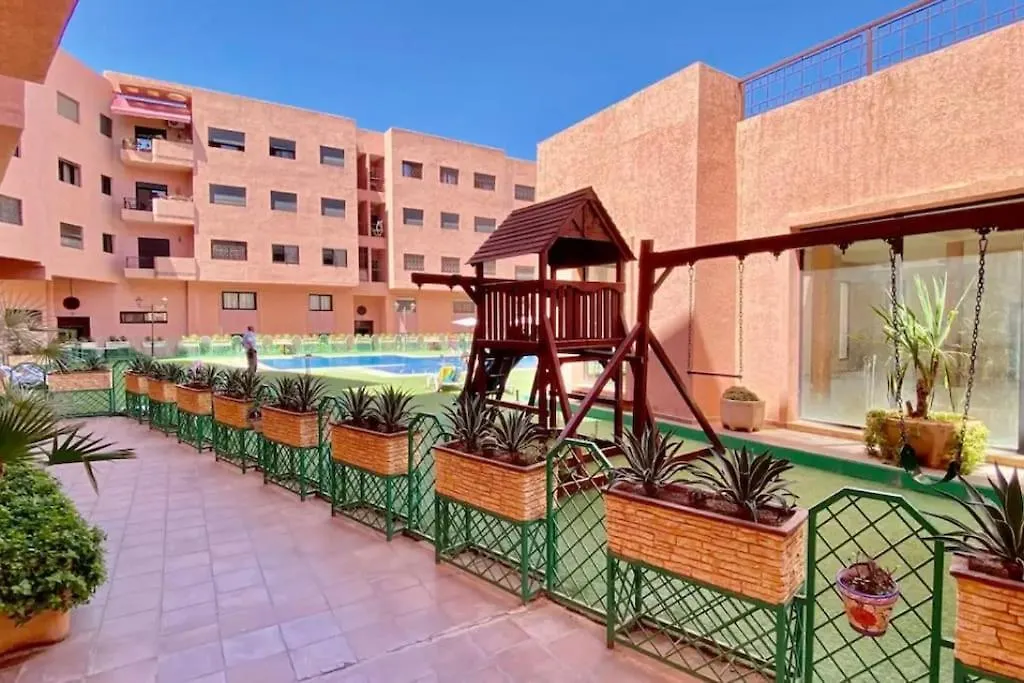 Magnifique Appart Avec Piscine, Wifi, Clim, Parking Marrakesh Apartment